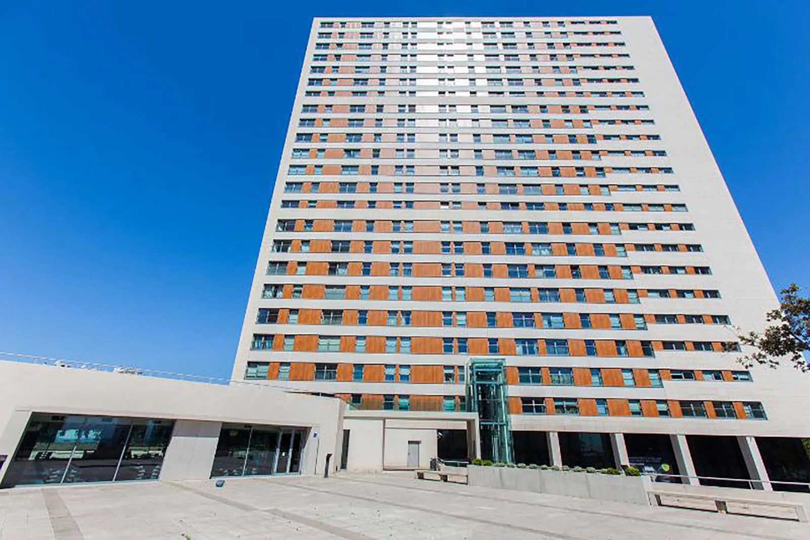 Building exterior facade