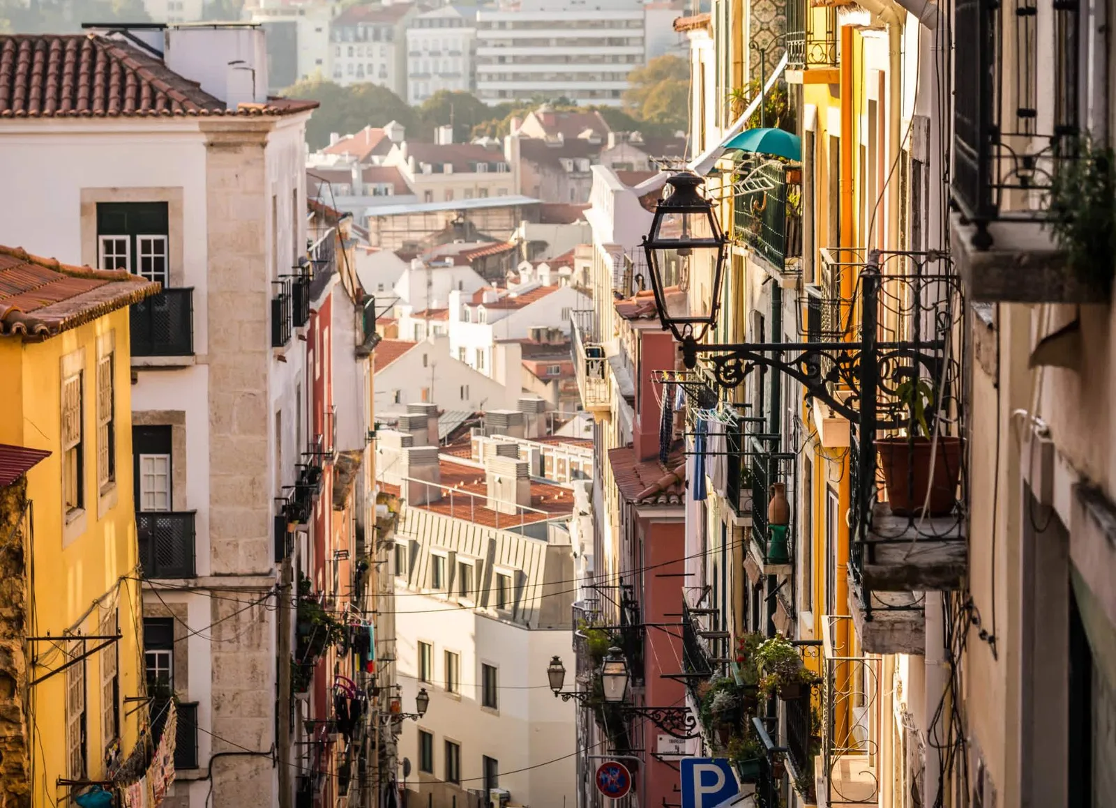 Panorama urbain de Lisbonne