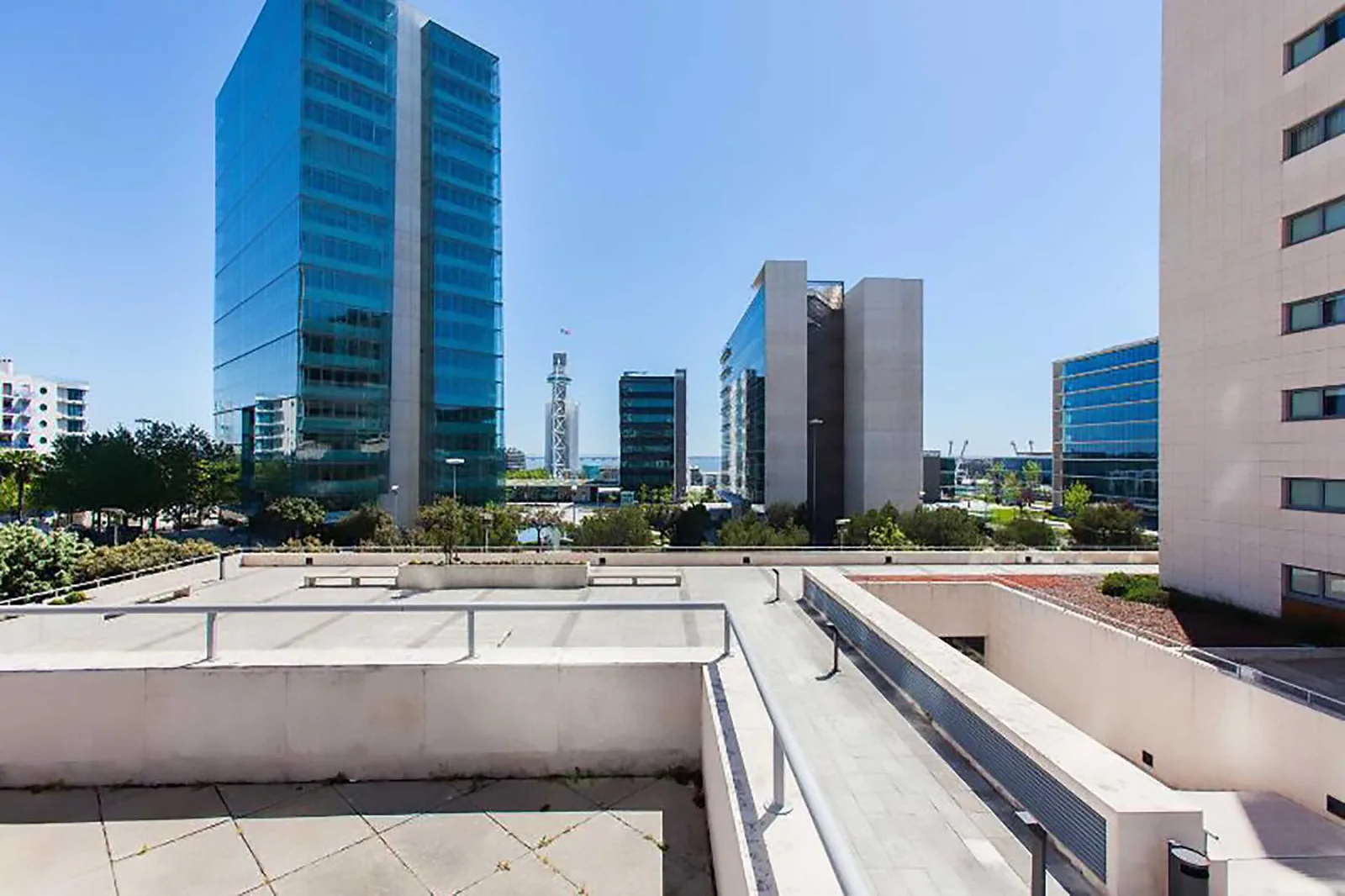 Rooftop view of Parque das Nações