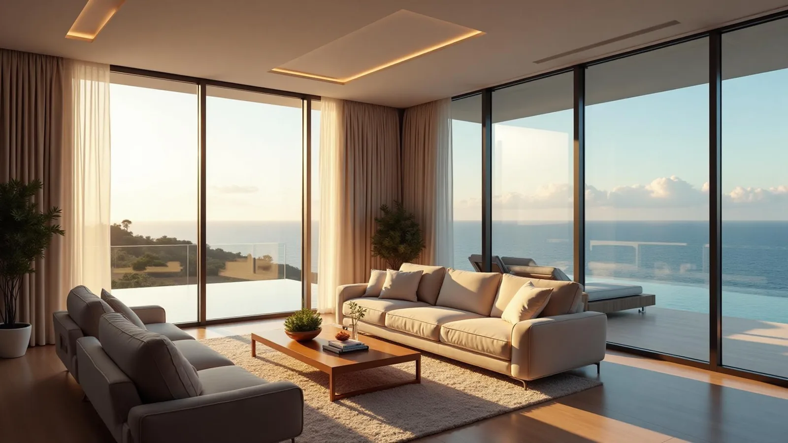 Beachfront penthouse in the Lido quarter, Funchal, Madeira
