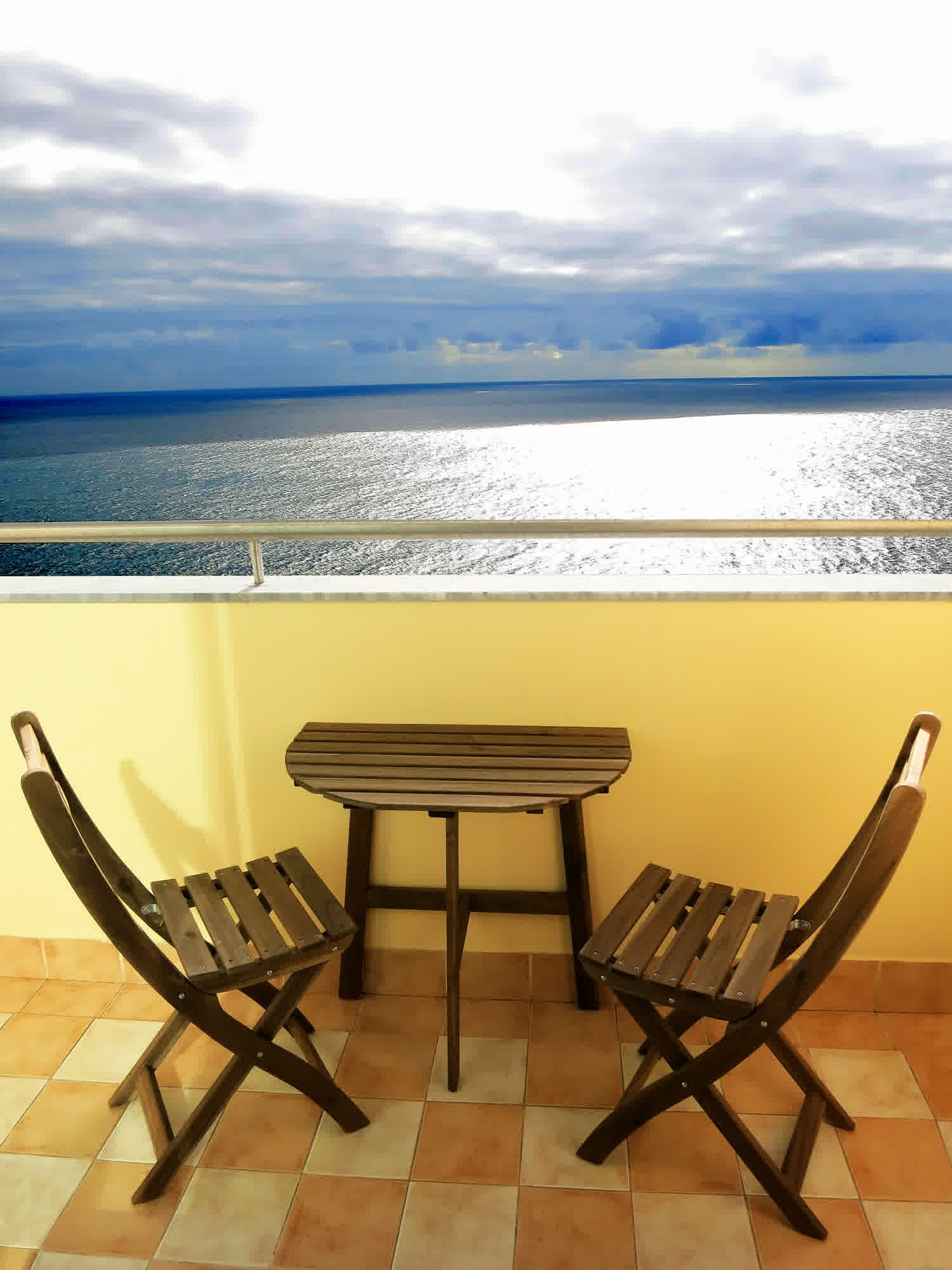 Living room of the Beachfront penthouse, Funchal, Madeira