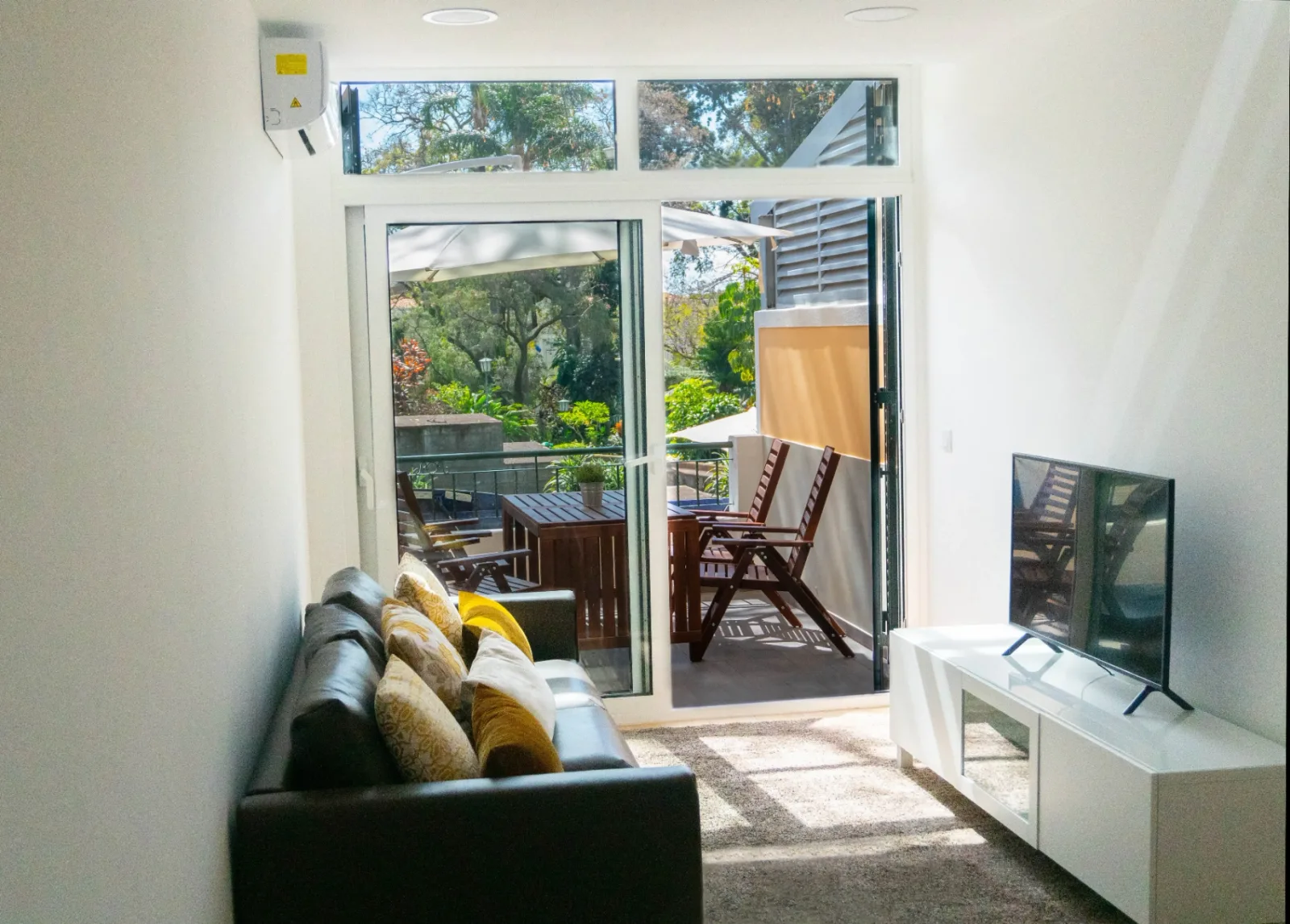 Living room of the Downtown villa, Funchal, Madeira