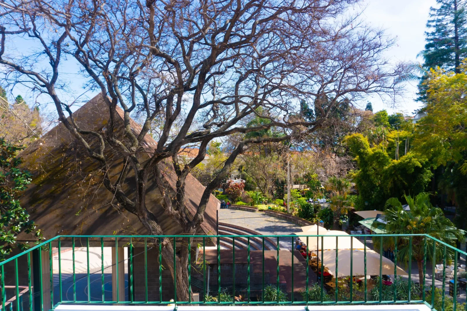 Garden and outdoor area of the Downtown villa, Funchal, Madeira