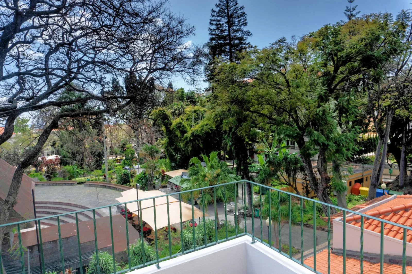 Terrace of the Downtown villa, Funchal, Madeira