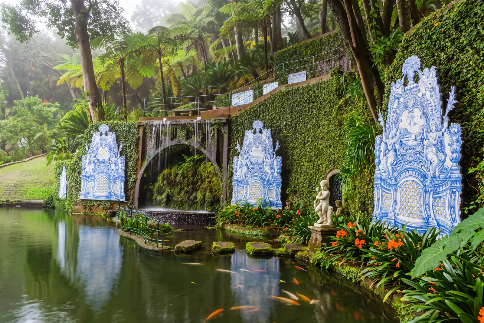 Monte, Madeira: the Funchal cable car, the toboggan ride and Monte Palace garden